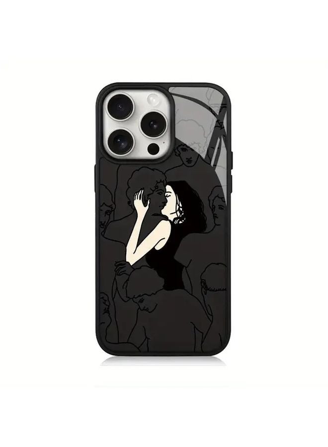 Kiss Girl iPhone 13 Pro Case Black Protective Cover - Image 5